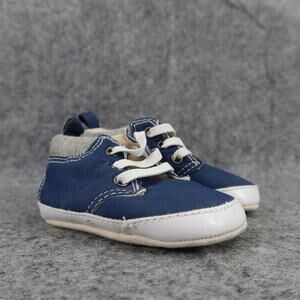 Old Navy Shoes Baby Sneakers High Top Navy Blue Size 2 3-6 Months Infant Kids